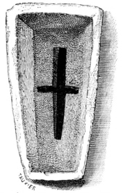 Croquis du sarcophage d'enfant