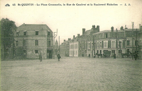La Place Crommelin  St Quentin